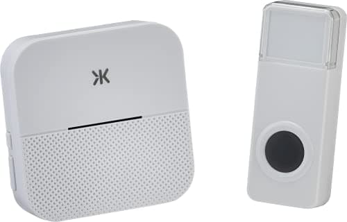 Image of Knightsbridge - Wireless Plug in Door Chime - White