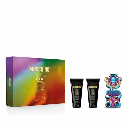 Image of Moschino Toy 2 Pearl Eau de Parfum 50ml Gift Set 2024 (Contains 50ml EDP, 50ml Body Lotion and 50ml Shower Gel)