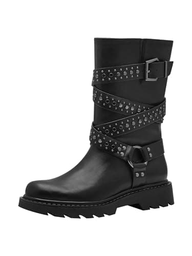 Image of Tamaris Women's 1-25206-43 Ankle Boots, black, 5 UK