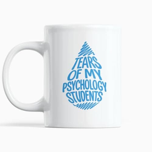 Image of Gift Island Psychology teacher mug | Psychology teacher gifts | Funny coffee mug - birthday gift | secret santa | gift for colleague, friend, school - Graduation Gift to Professor - Appreciation Gifts