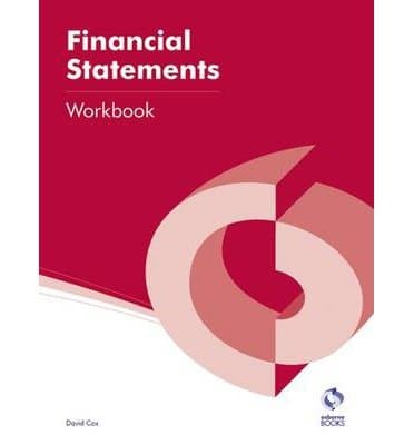 Image of [(Financial Statements Workbook)] [ By (author) David Cox ] [June, 2013]
