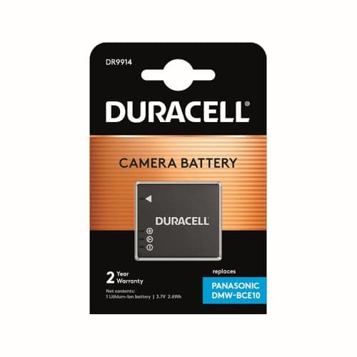 Image of Duracell Replacement Digital Camera Battery For Panasonic DMW-BCE10
