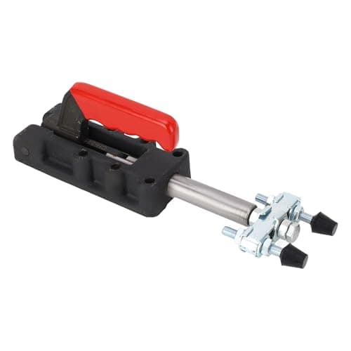 Image of Ahgsup Heavy Duty Double Head Push Pull Toggle Clamp 2500kg Holding Capacity 75mm Stroke for Welding Fixation Clamp