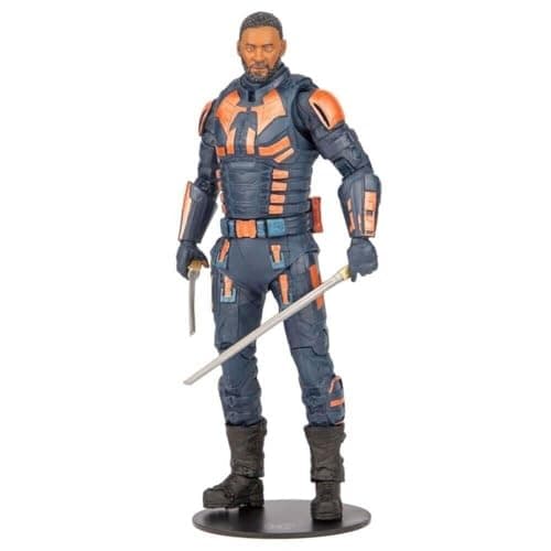 Image of McFarlane Toys, DC Multiverse Build-A 7-inch Bloodsport (Unmasked) Action Figure, Collectible DC Suicide Squad Movie Figure with Stand Base and Unique Collectible Character Card – Ages 12+