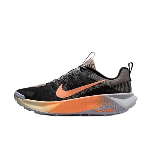 Image of Nike Wildhorse 10 Men's Trail Running Shoes (Black/Malt/Phantom/Pulse Orange), Black Malt Ghost Orange Pulse, 8 UK