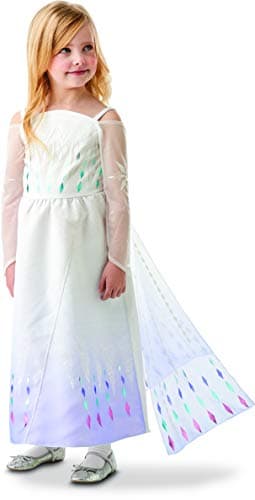 Image of Rubie's Official Disney Frozen 2, Elsa Epilogue Dress, Childs Costume, Size Large Age 7-8 Years