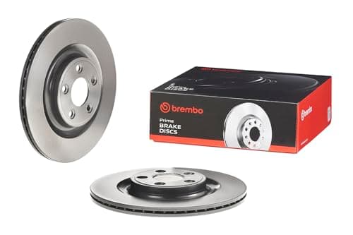 Image of BREMBO Brake Disc Coated Disc Line 09.D061.11 Brembo for Jaguar XJ X351 3.0