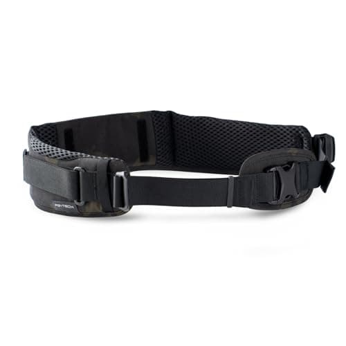 Image of PGYTECH OneMo Photography Belt, Camera Waist Belt for Heavy Gear, Padded & Breathable, Compatible with OneMo TAC Backpack,Quick Release Clip, Lens Bag, Filter Bag,Black Camouflage