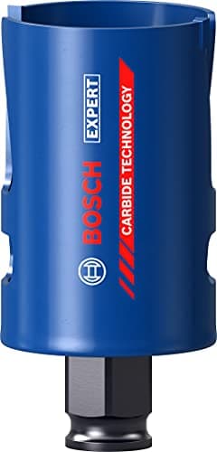 Image of Bosch 1x EXPERT Construction Material Hole Saw (for Softwood, Chipboard, Ø 48 mm, Professional Accessory Rotary Drill/Drivers)