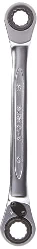 Image of Bahco S4RM-8-11 Ratchet Wrench Double Flat, 8 mm/9 mm/10 mm/11 mm