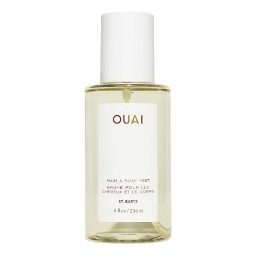 Image of OUAI St. Barts Hair and Body Mist - Tropical-Scented Hair Perfume and Body Spray - Notes of Dragonfruit, Orange Blossom, Tuberose & Musk - 236ml