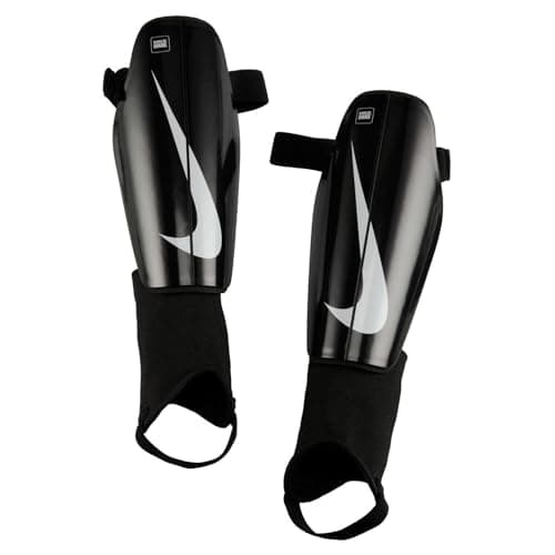Image of NIKE DX4608-010 NK CHRG GRD Shin guards Unisex Adult Black/Black/White Size L