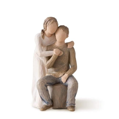 Image of Willow Tree You and Me, Sculpted Hand-Painted Figure (Lighter Skin Tones & Hair Color)