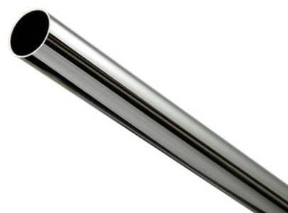 Image of Chrome plated copper tubing/pipe/tube 22mm x 750mm