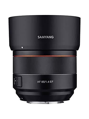Image of Samyang 85mm F1.4 High Speed Auto Focus Lens for Canon EF Mount, Black (SYIO85AF-C)