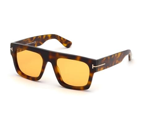 Image of Tom Ford FAUSTO FT 0711 HAVANA/BROWN 53/20/145 unisex Sunglasses