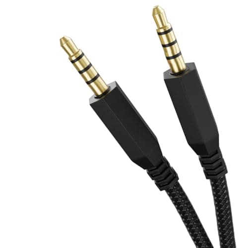 Image of OKULI Audio Cable Replacement Compatible with Alienware AW310H, AW510H Headphones
