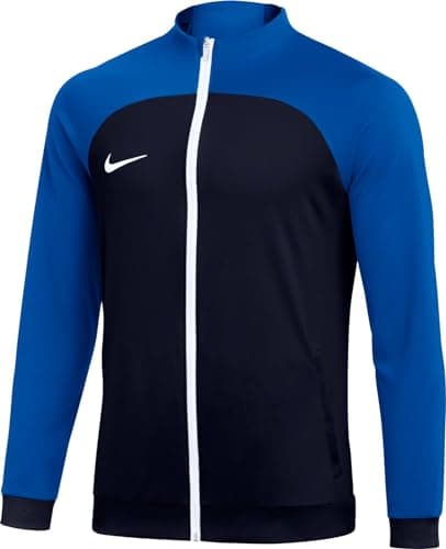 Image of NIKE DH9234-451 M NK DF ACDPR TRK JKT K Jacket Men's OBSIDIAN/ROYAL BLUE/WHITE Size L