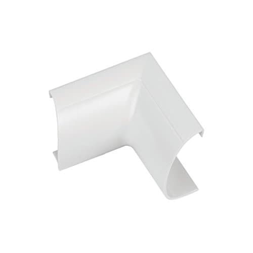 Image of D-Line | Clip-Over Internal Bend | white 30x15mm Bag of 5