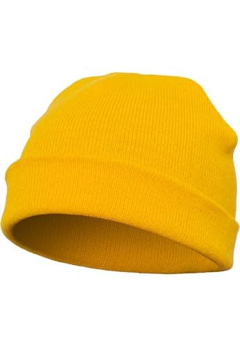 Image of Flexfit Mütze Heavyweight Beanie, gold, one size