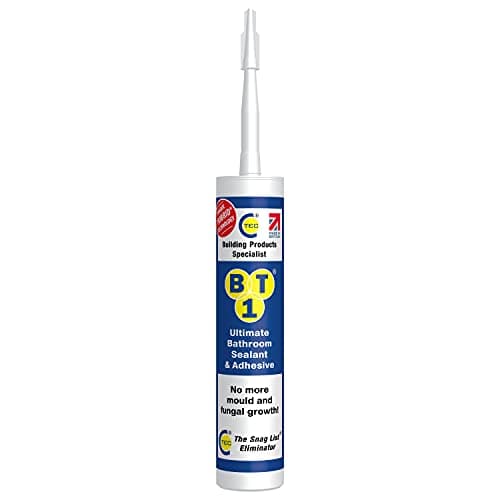 Image of C-Tec BT1 White TRIBRID� Ultimate Bathroom Sealant & Adhesive - 290ml