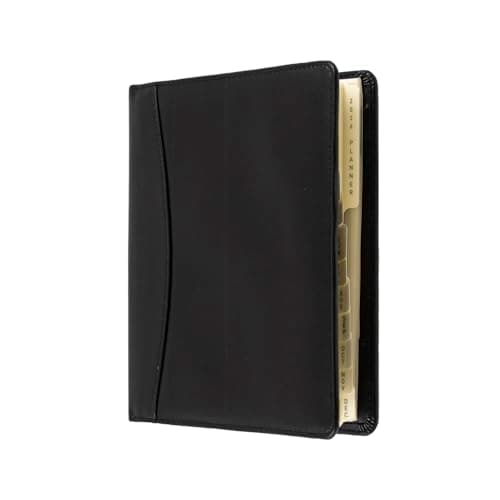 Image of Collins - Elite - Compact 2026 12 Month Calendar Year Planner, Day-To-Page with Appointments Diary - Black (1140V.99-26)