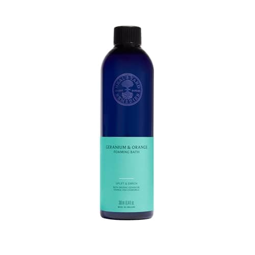 Image of Neal's Yard Remedies Geranium and Orange Foaming Bath - Promote Calmness & Wellbeing - 300ml (worth £24)