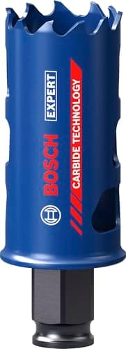 Image of Bosch 1x Expert Multi Material Power Change Plus Hole Saw (for Wood with Metal, Brick, Ø 35 mm, Professional Accessory Drill Driver)