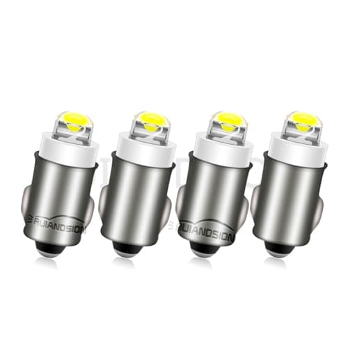 Image of Ruiandsion BA7S Dashboard Light LED Bulbs 12V Warm White Instrument LED Light LED Interior Bulb Dashboard Indicator Panel Light, Non-polarity (Pack of 4)