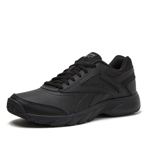 Image of Reebok Work N Cushion 4.0 Women's Non-Slip Work Shoes, Black Cool Grey 5, 5 UK