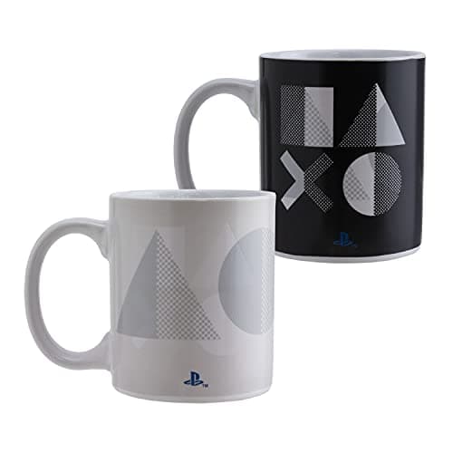 Image of Paladone Playstation 5 Heat Change Synthetic Mug - Officially Licensed Merchandise, 300ml