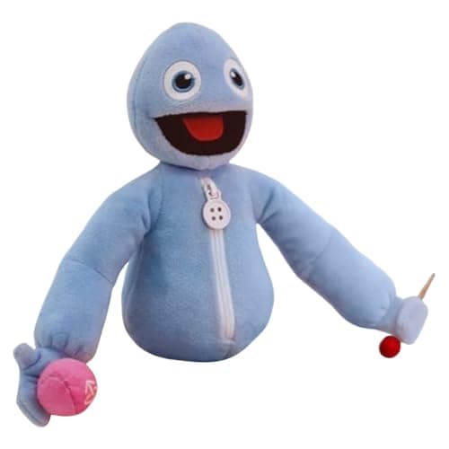 Image of RDCIRP Yeeps Hide and Seek Plush, Cartoon Stuffed Animal Plush Figure Toy, Yeeps Plush Your Child's New Best Friend! Soft Pillow Doll for Imaginative Play for Boys Girls(Blue)