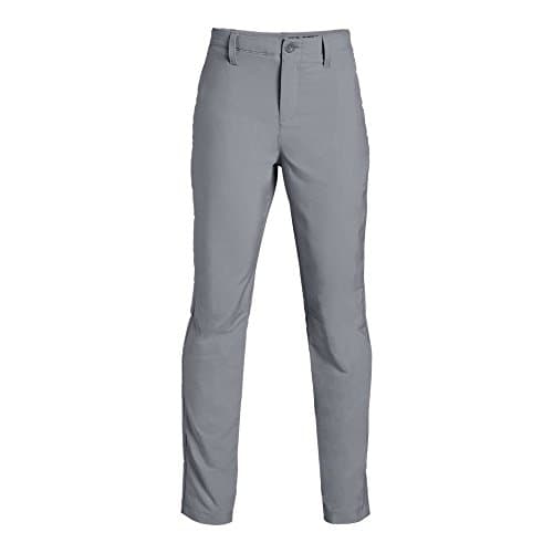 Image of Under Armour Play Taper Junior Light Grey Trousers 1317375 035