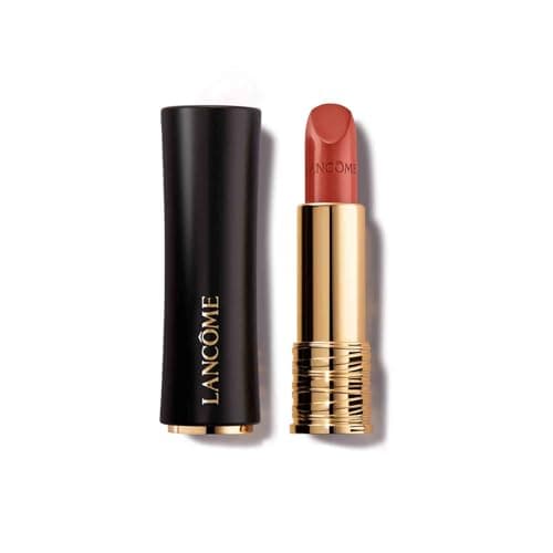 Image of Lancôme L'Absolu Rouge Cream Lipstick, Long-Lasting Hydrating Colour with Luminous Satin Finish, Grand Rose Extracts and Vitamin E, Hyaluronic Acid, High-Pigment Nude Lip Colour, Shade 274, 3.4g