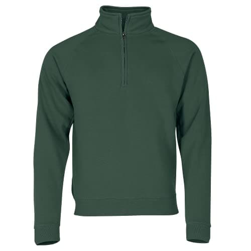 Image of Fruit of the Loom Men's Premium Sweater, Bottle Green, L UK