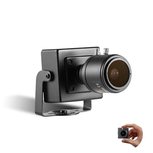 Image of REVODATA 5MP Mini PoE IP Camera,Ultra HD 2880x1620P 2.8-12mm Zoom, Compact Network Home Indoor Security Camera, P2P Remote View RTSP Web Control (I712-P-TS-X)