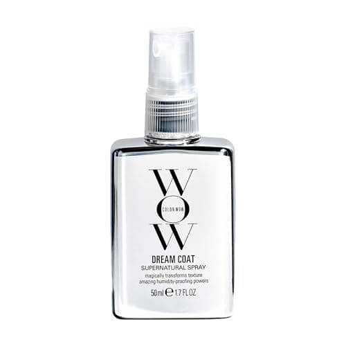 Image of COLOR WOW Dream Coat Supernatural Spray – Multi-award-winning keeps hair frizz-free for days with moisture-repellant anti-humidity technology; glass hair results, 50 ml (Pack of 1)