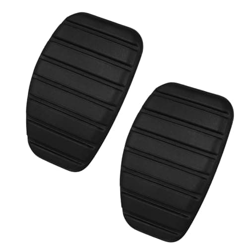Image of 2 Pcs Brake And Clutch Pedal Pads Rubber Covers For Renault Clio Megane Kangoo Laguna Modus Espace Trafic Vauxhall Opel Vivaro Nissan Primastar (Manual Vehicles)