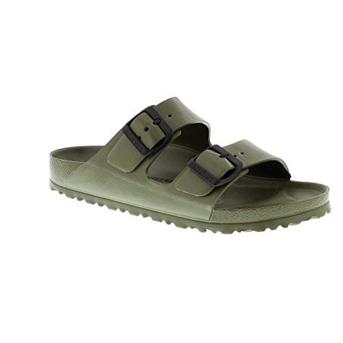 Image of Birkenstock Arizona, Women’s Sandals, Green (Khaki), 7 UK (40 EU)