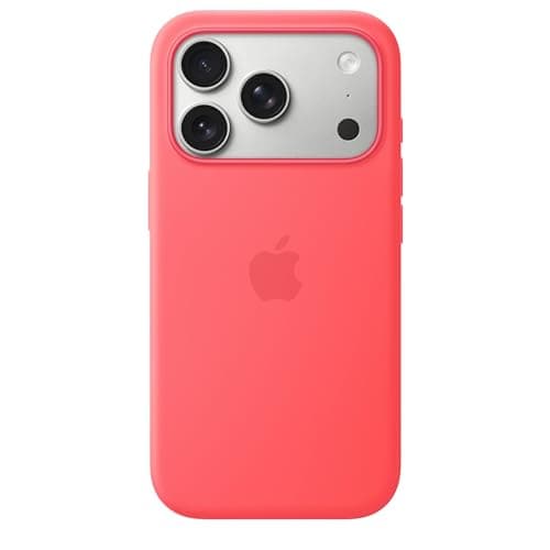 Image of Apple iPhone 17 Pro Silicone Case with MagSafe – Bright Guava ​​​​​​​