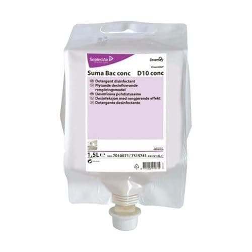 Image of Bac D10 Cleaner & Sanitiser Concentrate - 1.5 Litre