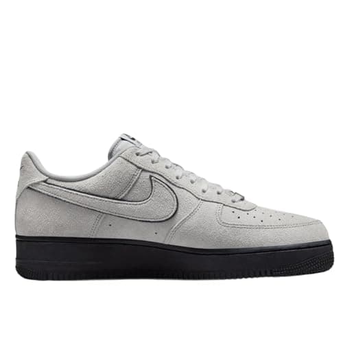 Image of NIKE AIR Force 1 '07 LV8 LT Smoke Grey/LT Smoke Grey-Black 8 UK