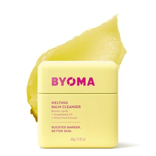Image of BYOMA Melting Balm Facial Cleanser (60g) Buttery Soft Cleansing Balm, with Barrier Lipids - For a Nourished, Hydrated Skin Without Oily Residue, Vegan