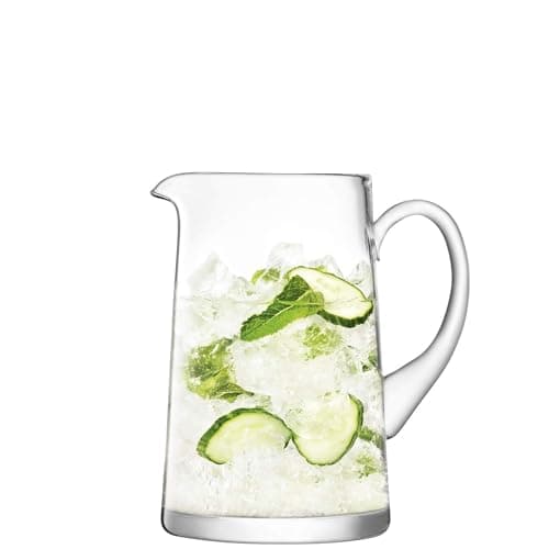 Image of LSA International Bar Tapered Jug 1.7L Clear| 1 Unit | Mouthblown & Handmade Glass | BR46