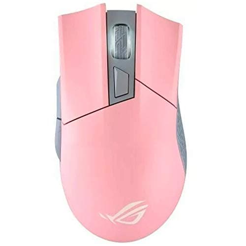 Image of ASUS ROG Gladius II Origin Pnk Limited Edition Wired USB Optical Ergonomic FPS Gaming Mouse Featuring Aura Sync RGB Lighting, 12000 DPI Optical, 50G Acceleration, 250 IPS Sensors and Swappable Omron S