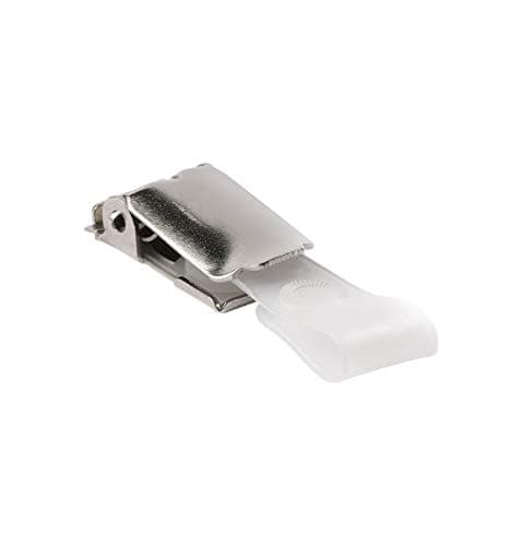 Image of Durable 810326 Badge Clip - Nickel Plated (Pack of 25)