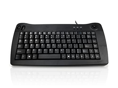 Image of Accuratus 5010 US English - USB Mini US English Keyboard with Trackball