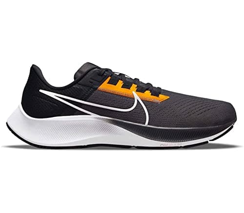Image of NIKE Air Zoom Pegasus 38 Men's Trainers Sneakers Running Shoes CW7356 (Anthracite/Photon DUST-Black-Kumquat 010) (Numeric_9_Point_5)