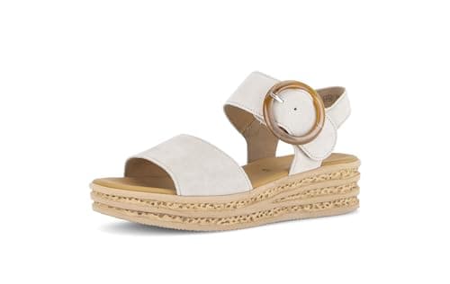 Image of Gabor Women's Platform Sandals, Women's Sandals, Oak 03, 9 UK