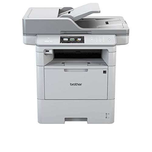 Image of Brother MFC-L6900DW Mono Laser Printer - All-in-One, Wireless/USB 2.0/Network/NFC, Printer/Scanner/Copier/Fax Machine, 2 Sided Printing, 50PPM, A4 Printer, Business Printer